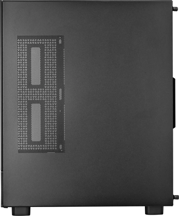 SilverStone Lucid 04, schwarz, Glasfenster