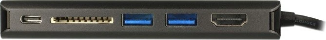 DeLOCK USB Type-C Dockingstation HDMI 4K anthrazit, USB-C 3.0