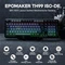 Epomaker TH99 Wireless, schwarz, LEDs RGB, hot-swap, Epomaker Sea Salt, USB/Bluetooth, DE Vorschaubild