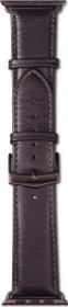 dbramante1928 Armband Copenhagen für Apple Watch 42mm/44mm schwarz/Space Grey