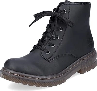 Rieker Schnürstiefel schwarz (Damen)
