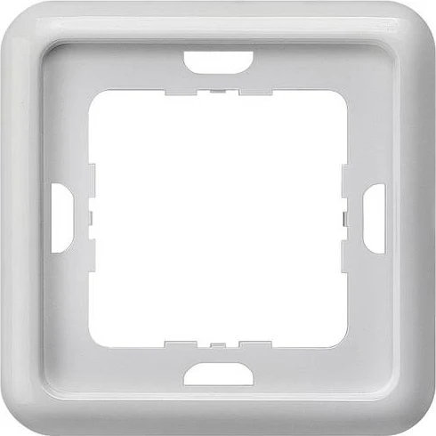 Siemens DELTA profil Rahmen 80x80mm 1-Fach, silber