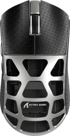 Attack Shark R3 Wireless Gaming Mouse grau, inkl. Grip Tape, USB/Bluetooth