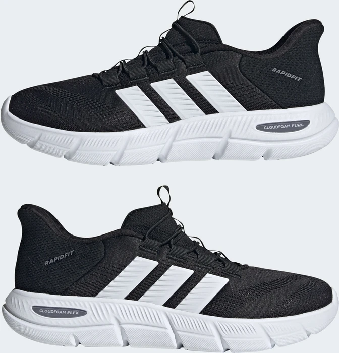 adidas Cloudfoam Flex Rapidfit core black/cloud white/grey three (Herren)