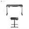 Thunder X3 LAB-X Lite Schreibtisch 130x70cm schwarz/schwarz Vorschaubild