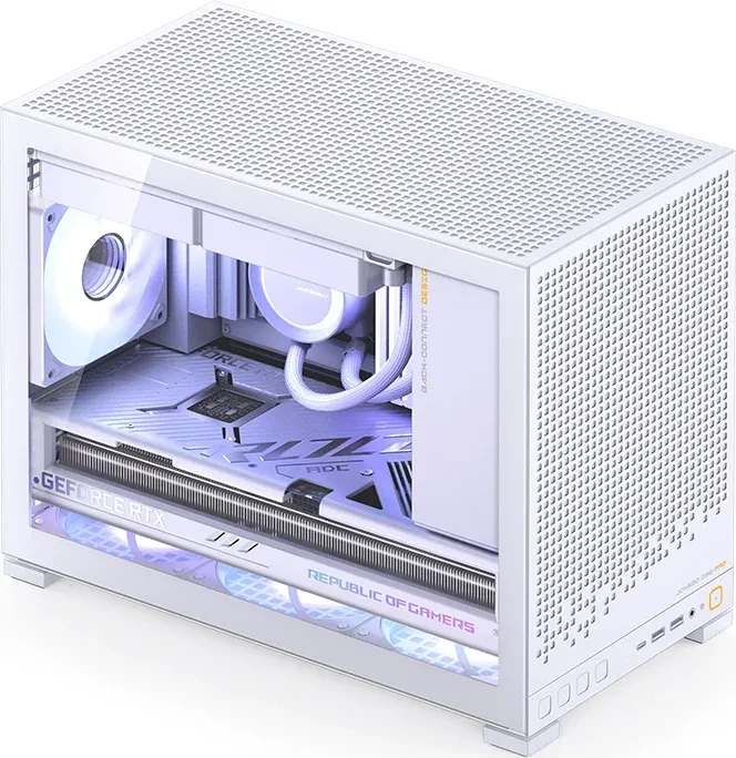 Jonsbo D32 PRO White, Glasfenster