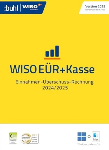 Buhl Data WISO EÜR & Kasse 2025, ESD (deutsch) (PC/MAC)