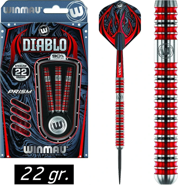 Winmau Diablo Steel Dart Dartpfeil 22g