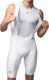 Alé Voltage Bibtights Fahrradhose kurz weiß (Herren)
