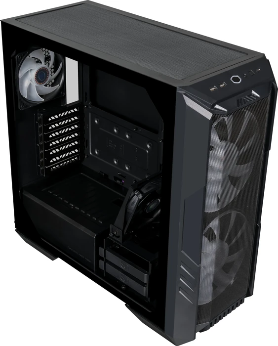 Cooler Master HAF 500, schwarz, Glasfenster