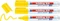 edding 95 Glasmarker gelb, 3er-Pack Vorschaubild