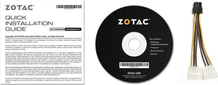 Zotac GeForce GTX 1060 AMP! Edition, 3GB GDDR5, DVI, HDMI, 3x DP