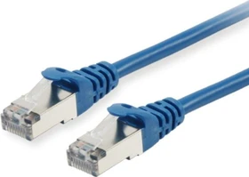Equip Patchkabel, Cat6a, S/FTP, RJ-45/RJ-45, 10m, blau