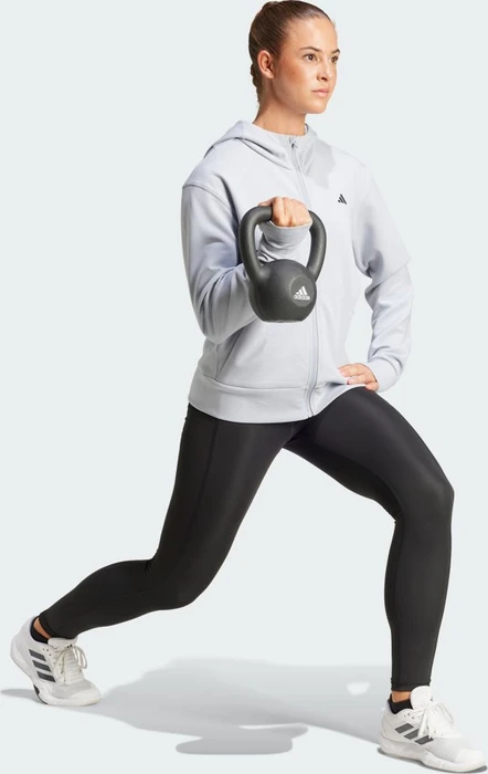 adidas Designed 4 Training Hoodie halo silver (Damen)