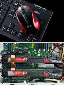 Fujitsu Celsius M470 Ultra, Intel Core i7-975 EE, 4x 3.33GHz, 12GB RAM, 2TB HDD, 2x 2x NVIDIA GeForce GTX 295, 1792MB