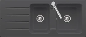 Villeroy & Boch Architectura 1160x510mm Einbau Becken reversibel graphite