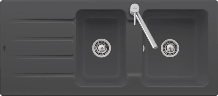 Villeroy & Boch Architectura 1160x510mm Einbau Becken reversibel graphite