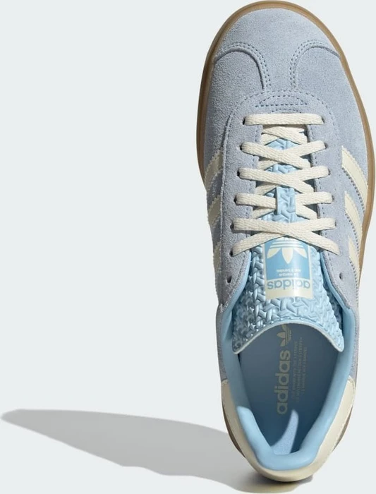 adidas Gazelle Bold clear sky/cream white/gold metallic (Damen)
