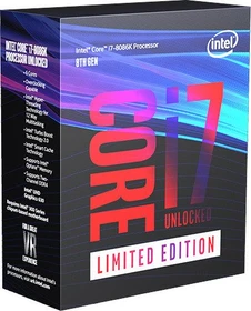 Intel Core i7-8086K Limited Edition, 6C/12T, 4.00-5.00GHz, boxed ohne Kühler