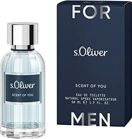 s.Oliver Scent Of You Men Eau de Toilette, 50ml
