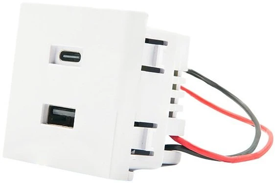 Shelly USB-Ladebuchse für Wall Display Stand weiß