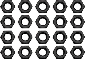 EK Water Blocks EK-Loop Nut Set M4, schwarz, 20er-Pack