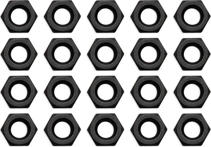 EK Water Blocks EK-Loop Nut Set M4, schwarz, 20er-Pack
