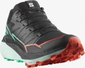 Salomon Thundercross black/cherry tomato/electric green (Damen)