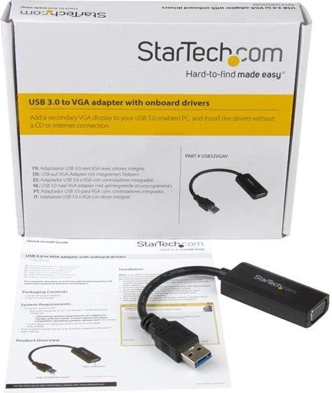 StarTech USB-A 3.0 VGA Adapter