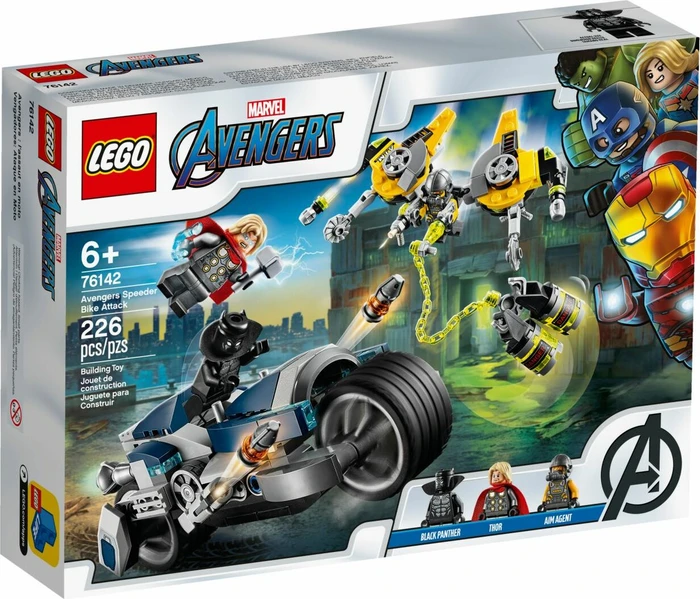 LEGO Marvel Super Heroes Spielset - Avengers Speeder-Bike Attacke