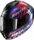 Shark Spartan RS Carbon Vibetrack schwarz/rot/blau/silber (HE8168EDRU)