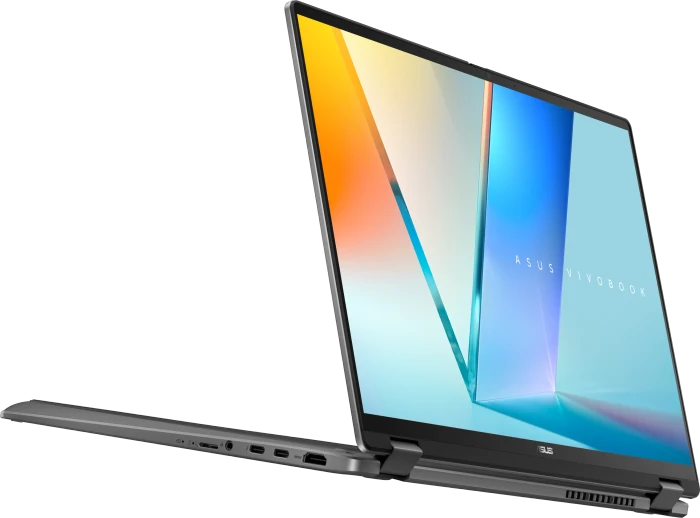 ASUS VivoBook S 16 Flip TP3607AA-SI058W, Matte Gray, Core Ultra 9 386H, 32GB RAM, 1TB SSD, DE