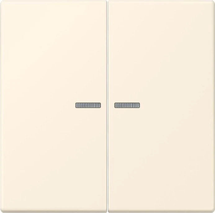Jung Wippe 2-fach, blanc ivoire