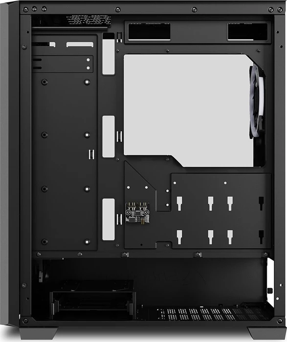 Sharkoon VS9 RGB Black, Glasfenster