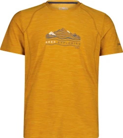 CMP Stretch Jersey Funktionsshirt kurzarm curcuma mel. (Herren)