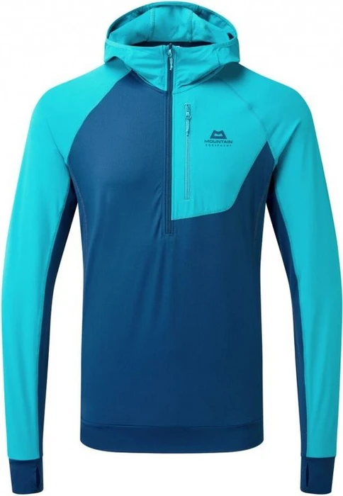 Mountain Equipment Aiguille Hooded HZ Funktionsshirt langarm (Herren)