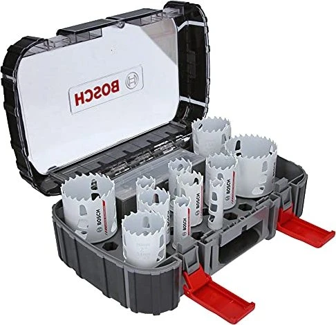 Bosch Professional Endurance for Heavy Duty Lochsägen-Sortiment inkl. Koffer, 13-tlg.