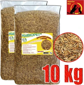 Ambiopet Soldatenfliegenlarven, 10kg