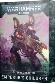 Games Workshop Warhammer 40.000 - Datakarten: Emperor's Children (DE)