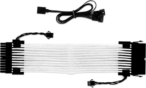 Sharkoon Shark xTend 24, 24-Pin ATX Verlängerungskabel, RGB beleuchtet, 245mm