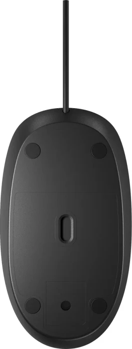 HP 125 Wired Mouse, schwarz, USB