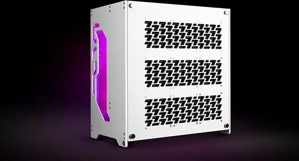 EK Water Blocks EK-Quantum Torsion A60 Silver Limited Edition, silber, Glasfenster