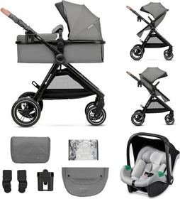 Kinderkraft Esme 3in1 Kombi-Kinderwagen grau