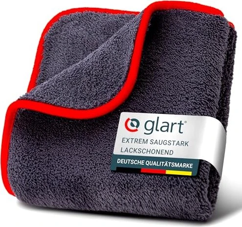 Glart Mikrofasertücher 600 GSM 40x40cm rot, 1 Stück