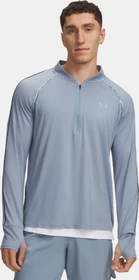 Under Armour Velociti 1/2 Zip Laufshirt langarm blue wind/reflective (Herren)