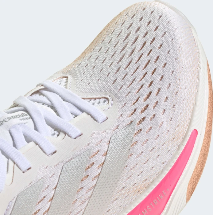 adidas Supernova Prima cloud white/silver metallic/lucid pink (Damen)