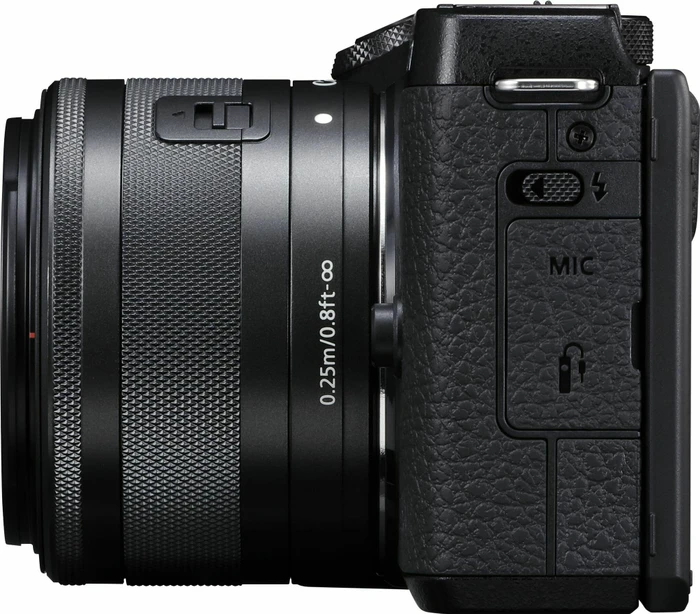 Canon EOS M6 Mark II mit Objektiv EF-M 15-45mm 3.5-6.3 IS STM