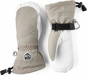 Hestra Heli Mitt Skihandschuhe khaki/offwhite (Damen)