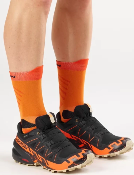 Salomon Speedcross 6 GTX black/shocking orange (Herren)