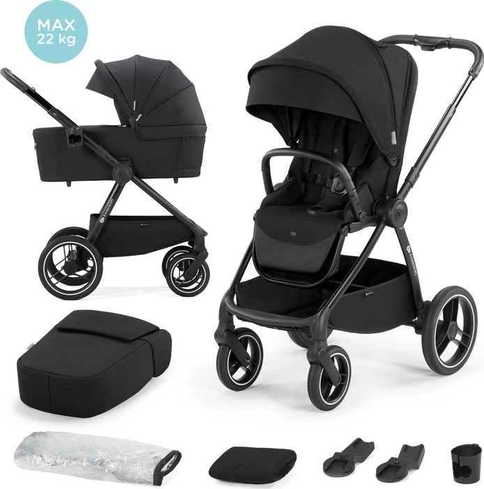 Kinderkraft Nea 2in1 Kombi-Kinderwagen schwarz